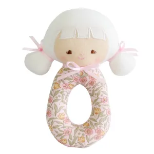 Alimrose - Audrey Grab Rattle - Blossom Lily Pink