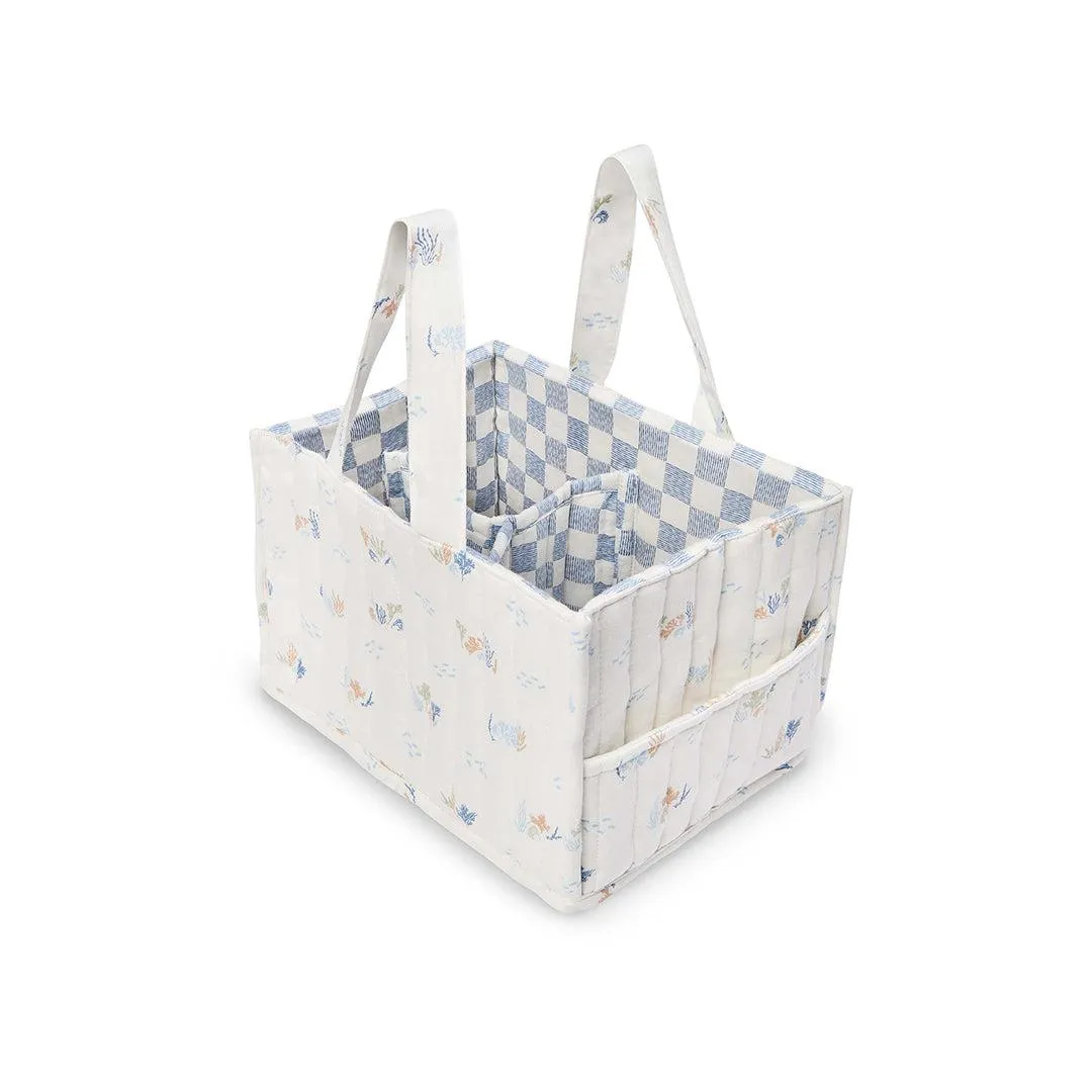 Avery Row Nappy Caddy - Coastline