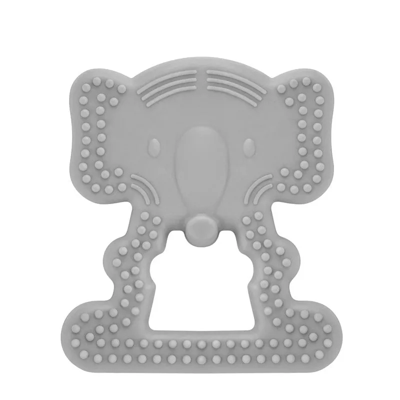 Babyjem Baby Teethering Elephant Gloves, 3  Months, Green