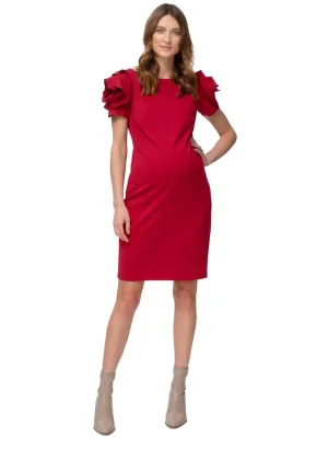 Capri Maternity Dress - Strawberry