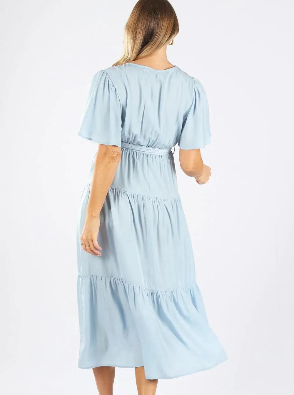 Cara Maternity Baby Blue Dress