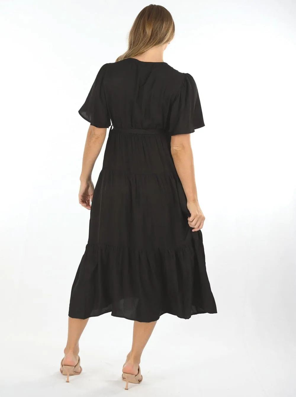Cara Maternity Black Dress