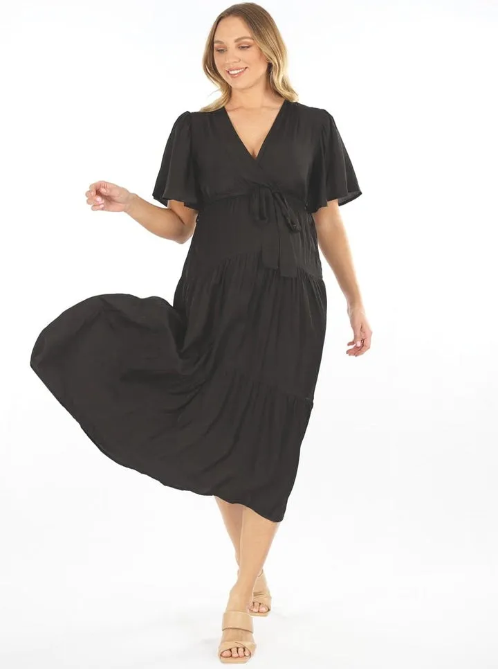 Cara Maternity Black Dress