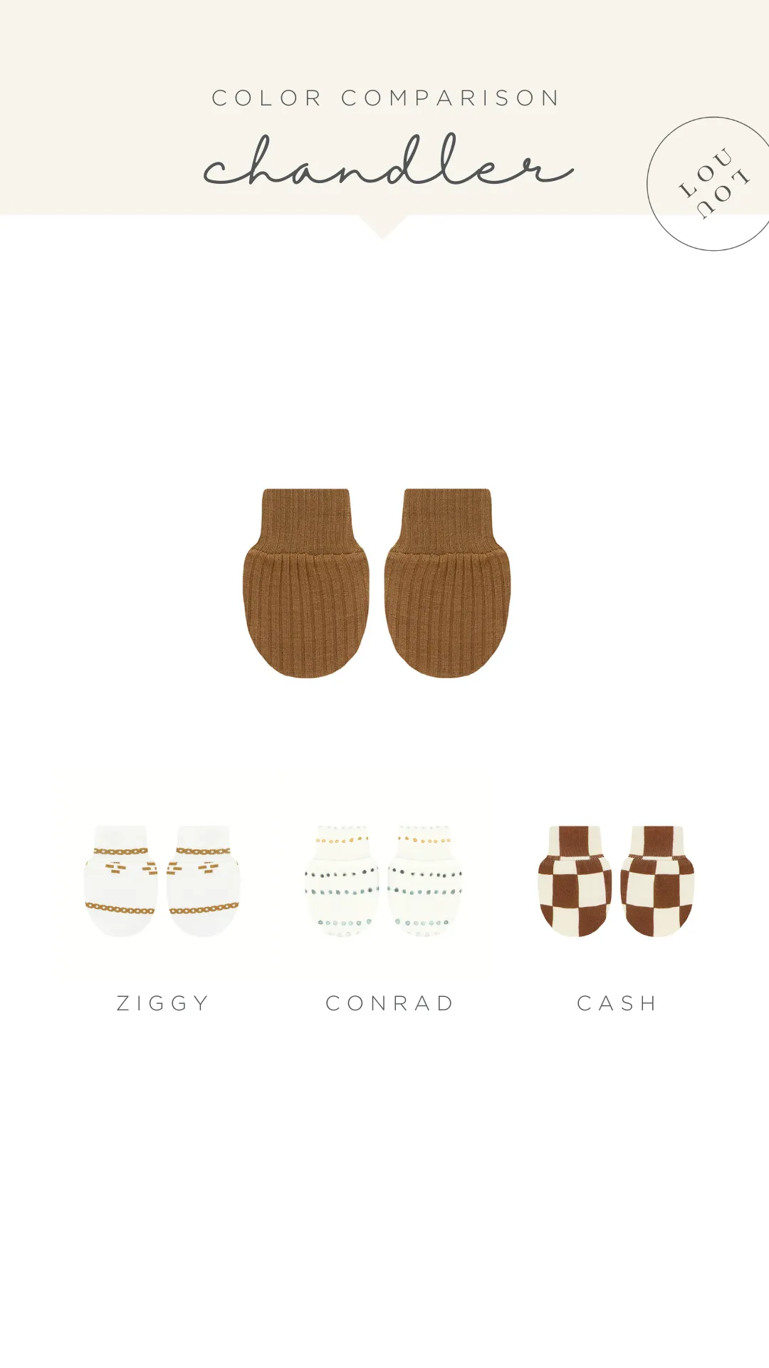 Chandler Ribbed No Scratch Mittens