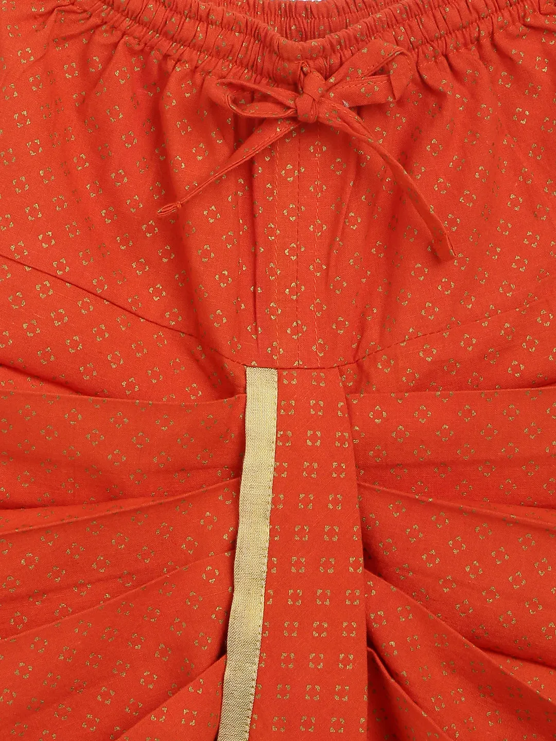 Chidiya Udd Zari Dhoti Set - Yellow