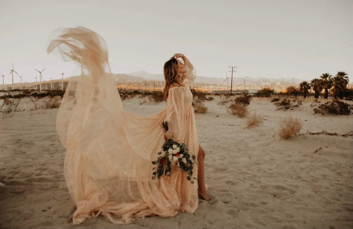 Claire (Beige & Gold) - Rental