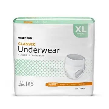 Classic Adult Pull Up Diapers, Regular Absorbent Underwear