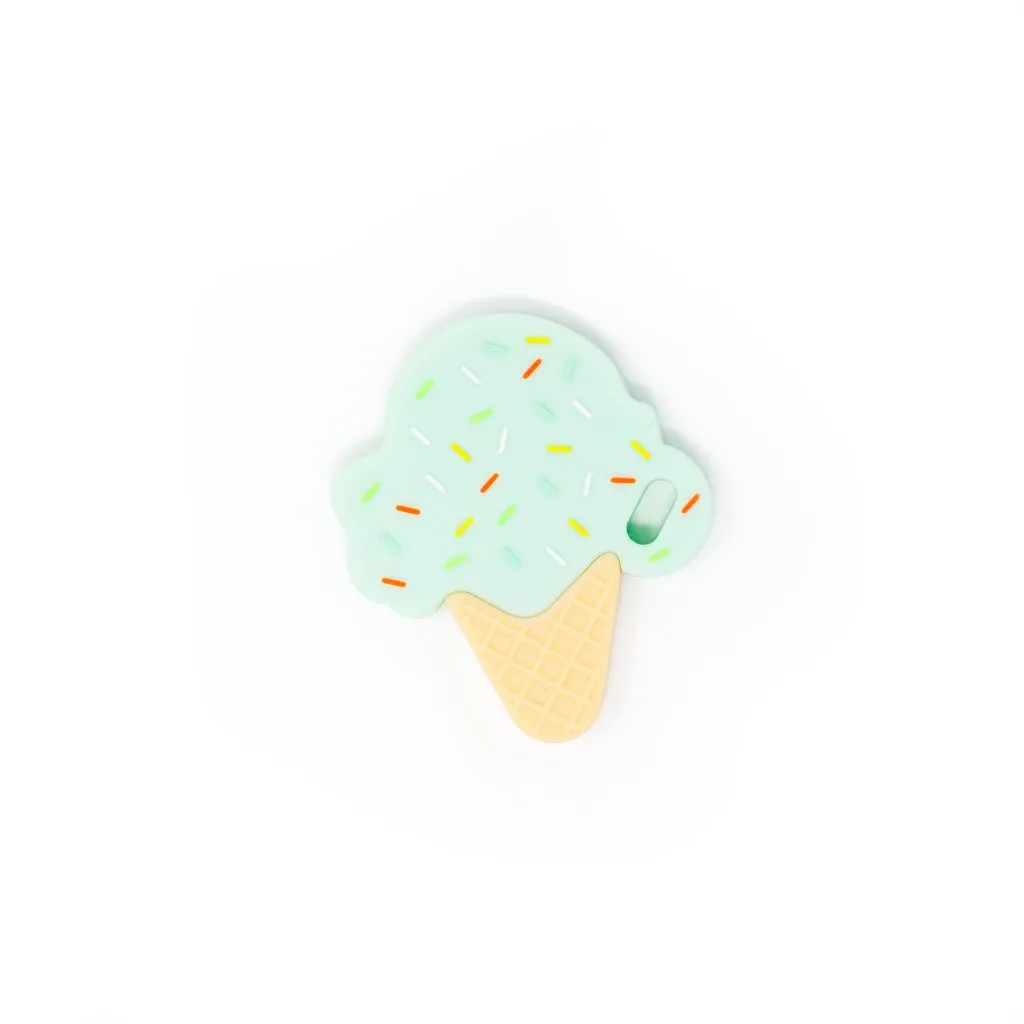 Ice Cream Silicone Teether - BPA Free Silicone