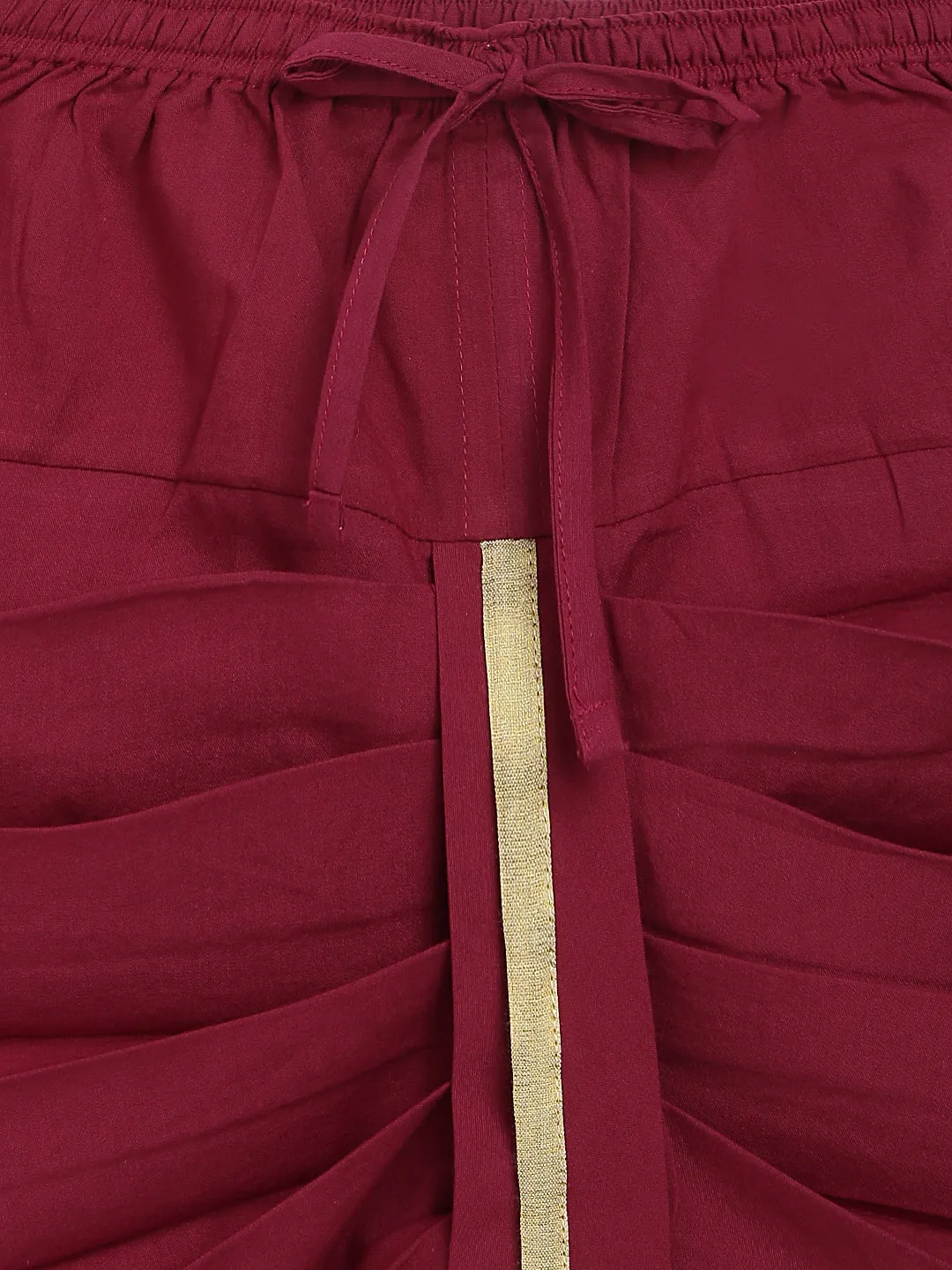 Imli ka Buta Dhoti Set - Green