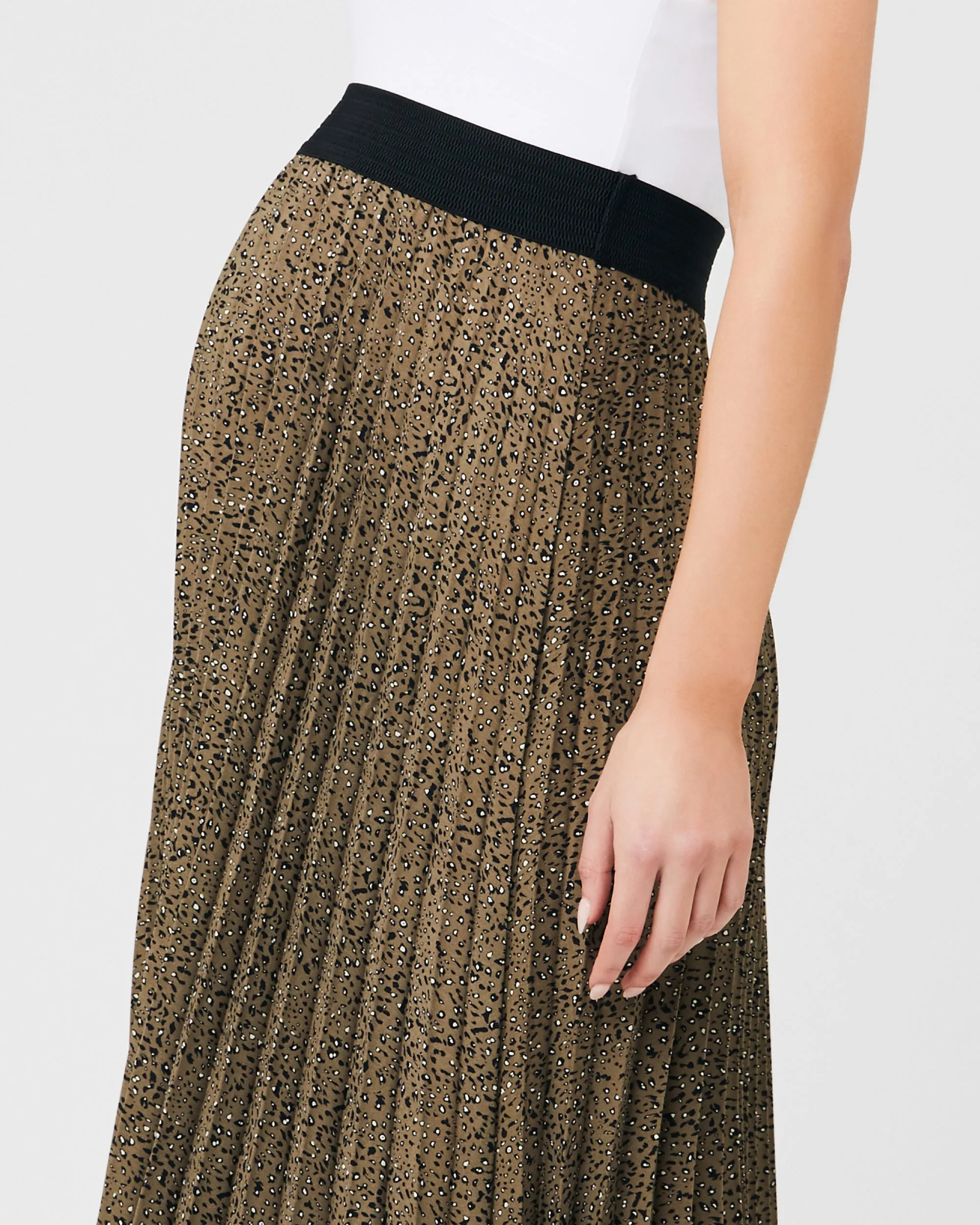 Jenner Pleat Skirt Multi