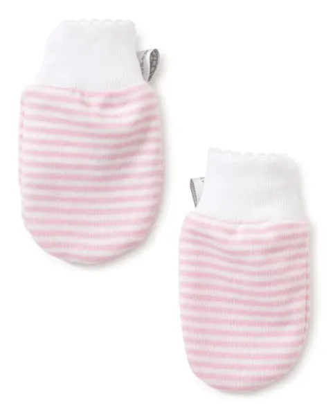 Kissy Kissy - Mittens - Pink Stripes