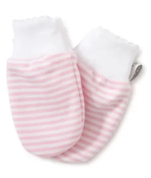 Kissy Kissy - Mittens - Pink Stripes