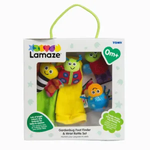Lamaze-Gardenbug Foot Finder & Wrist Rattle Set