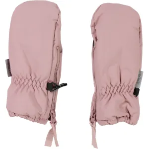 Mittens Zipper Tech - wood rose
