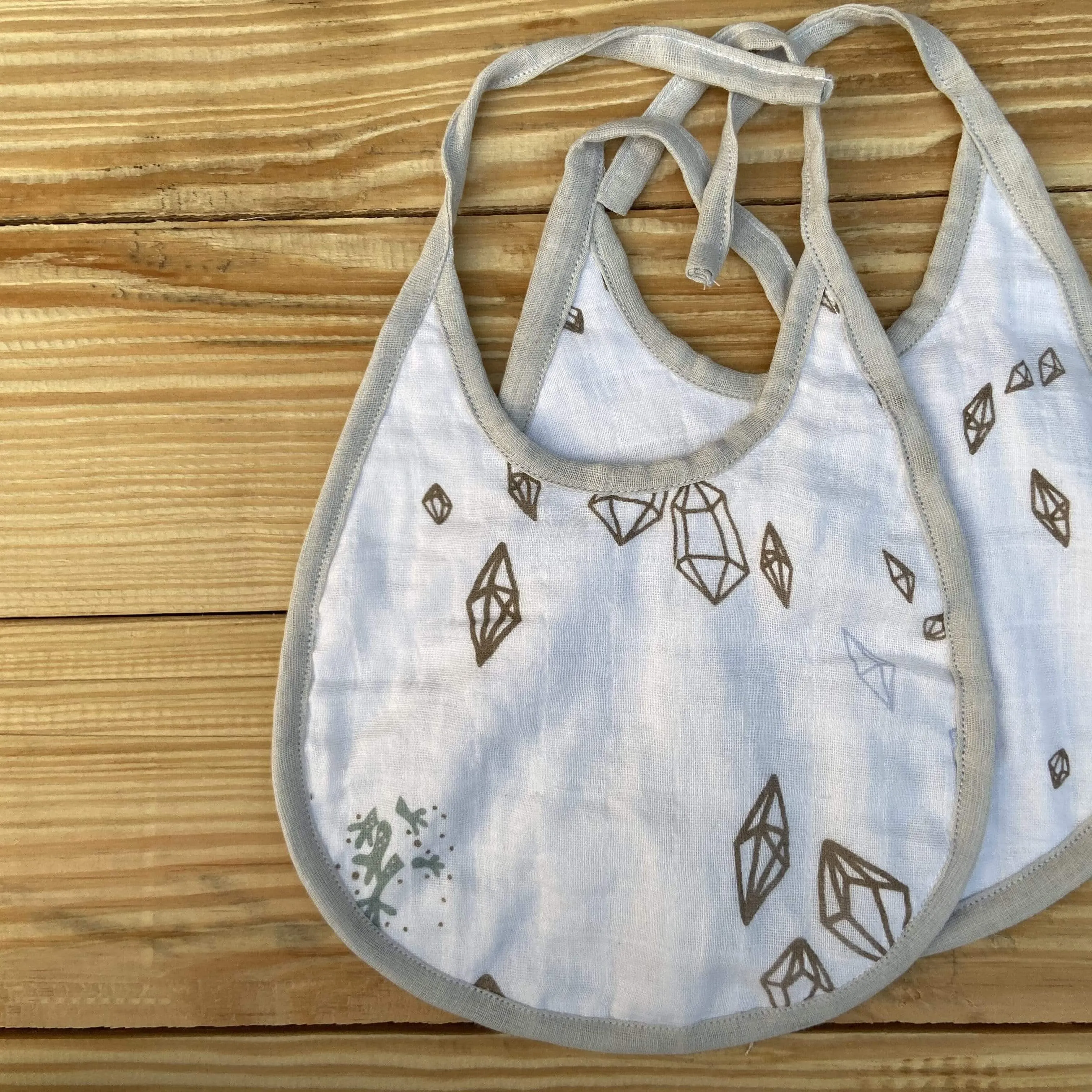 Ocean Treasures Bibs (Set of 2)