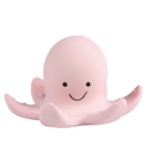 Octopus - Natural Rubber Baby Teether Rattle & Organic Bath Toy