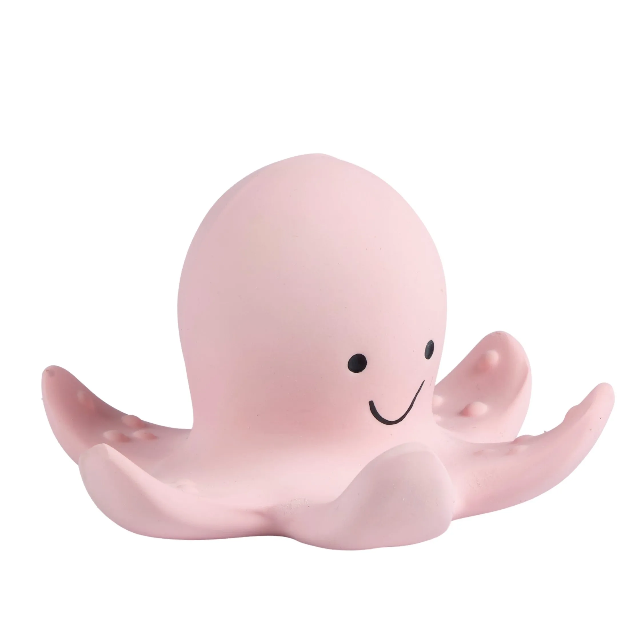 Octopus - Natural Rubber Baby Teether Rattle & Organic Bath Toy