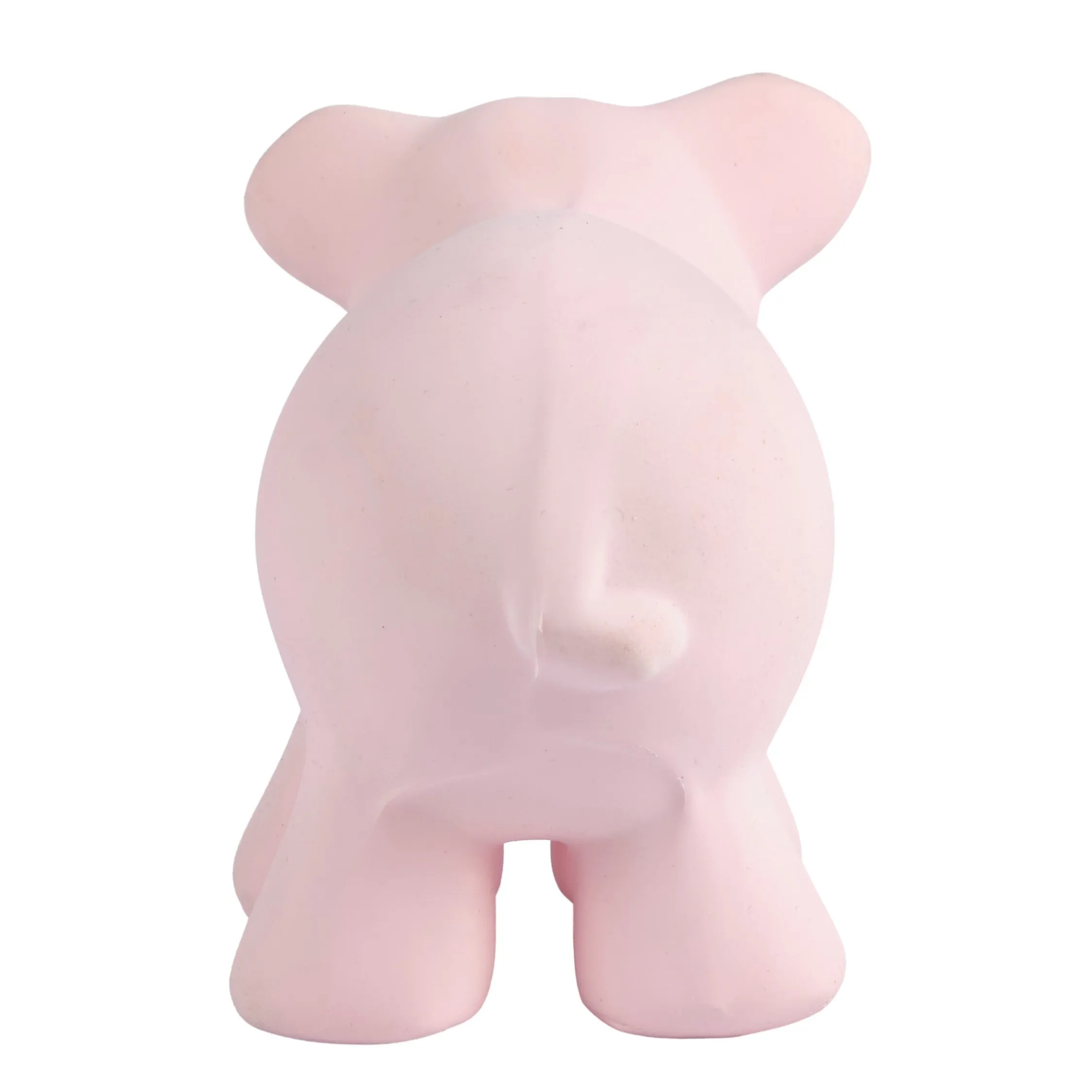 Pig - Natural Rubber Baby Teether Rattle & Bath Toy