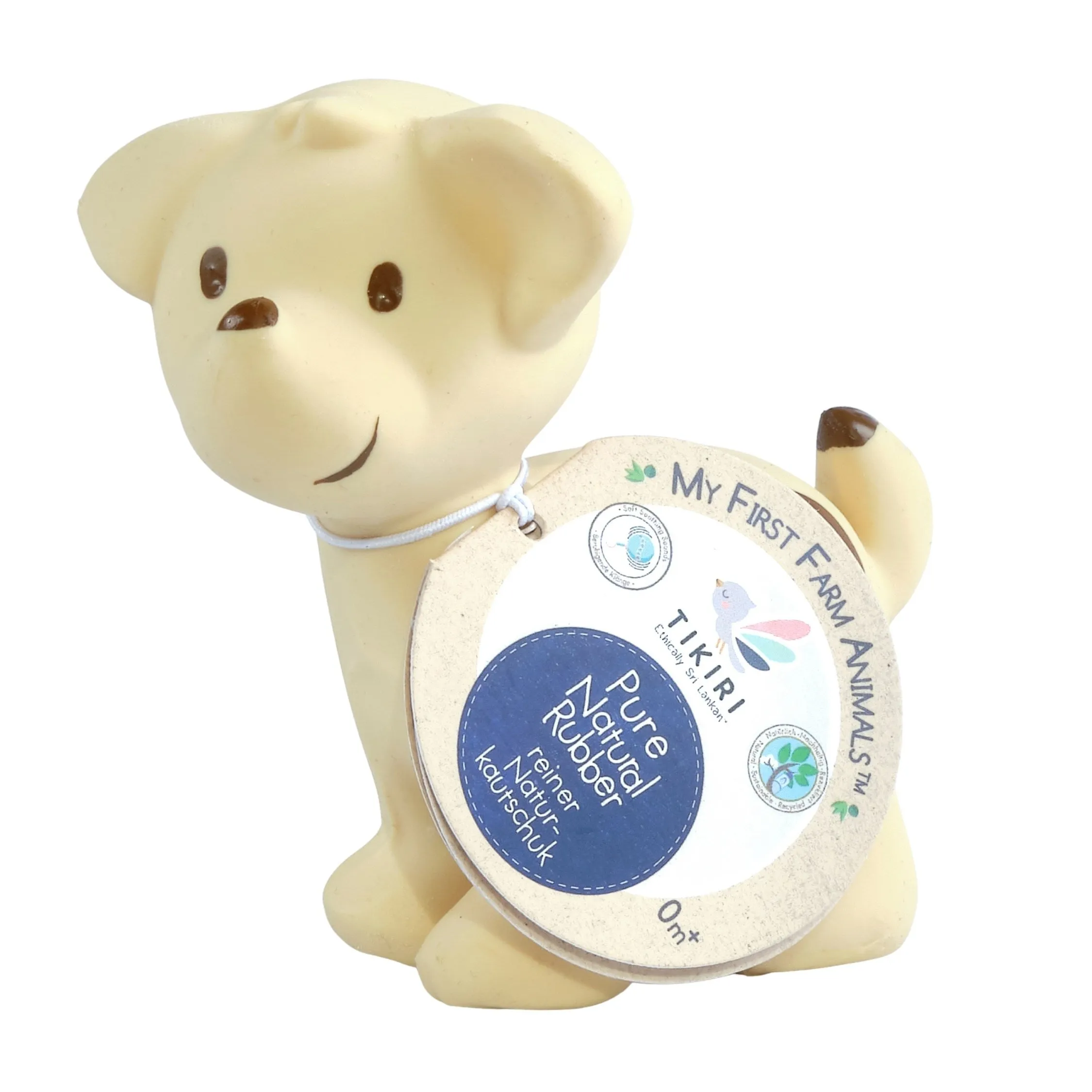 Puppy - Organic Baby Rattle & Bath Toy