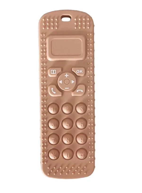 Telephone Silicone Pop-It Teether